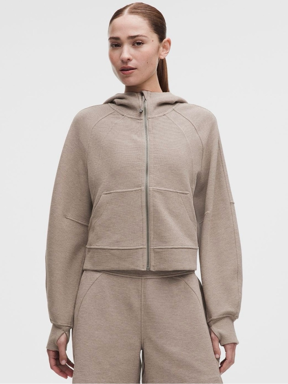 lululemon Scuba Oversized Full-Zip Hoodie *Waffle